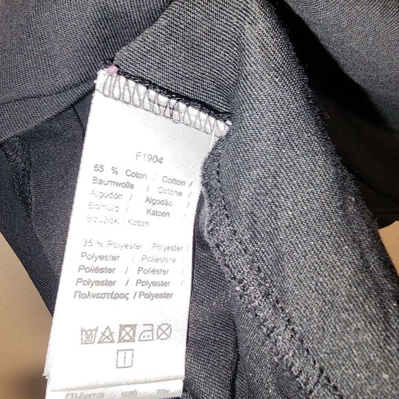 Lacoste Sport XXL Tshirt Unisex Black Short Sleeve Excellent Pre-owned Condition - Picture 5 of 6